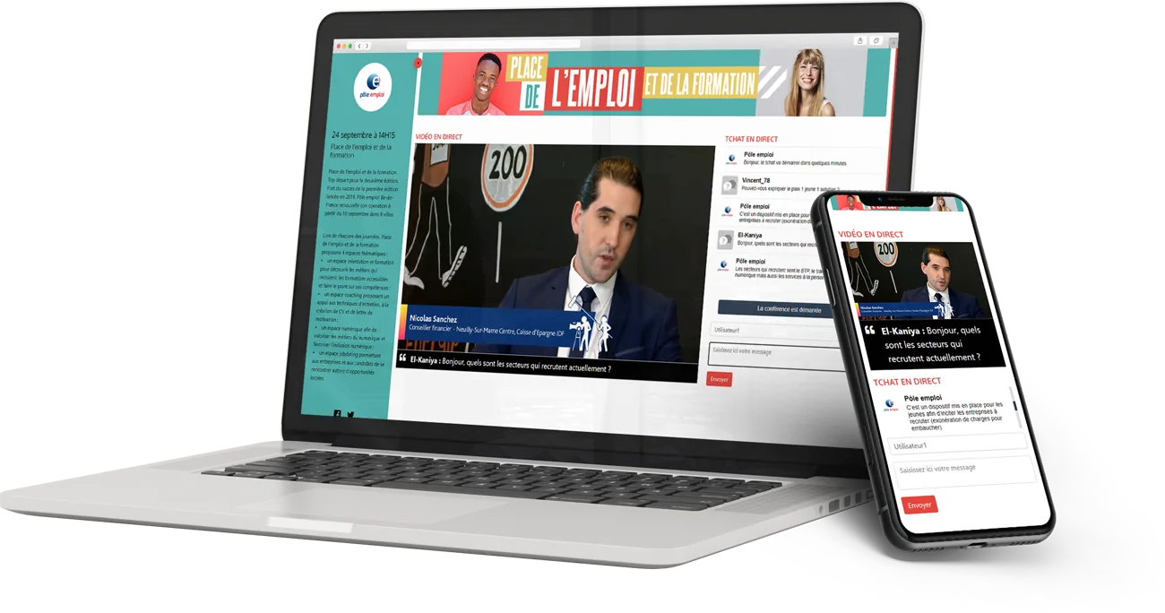 Couverture du guide LiveE pour organiser une conférence en ligne