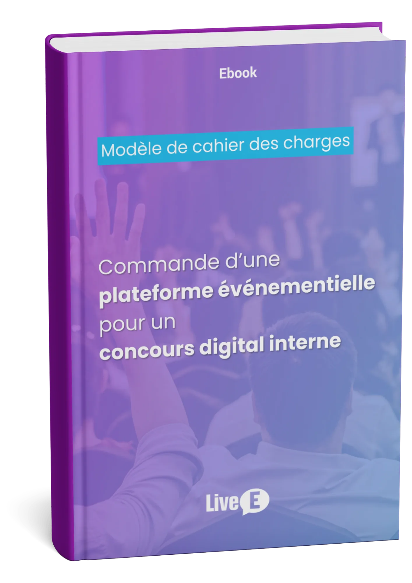 Couverture du modèle de cahier des charges LiveE pour un concours digital interne