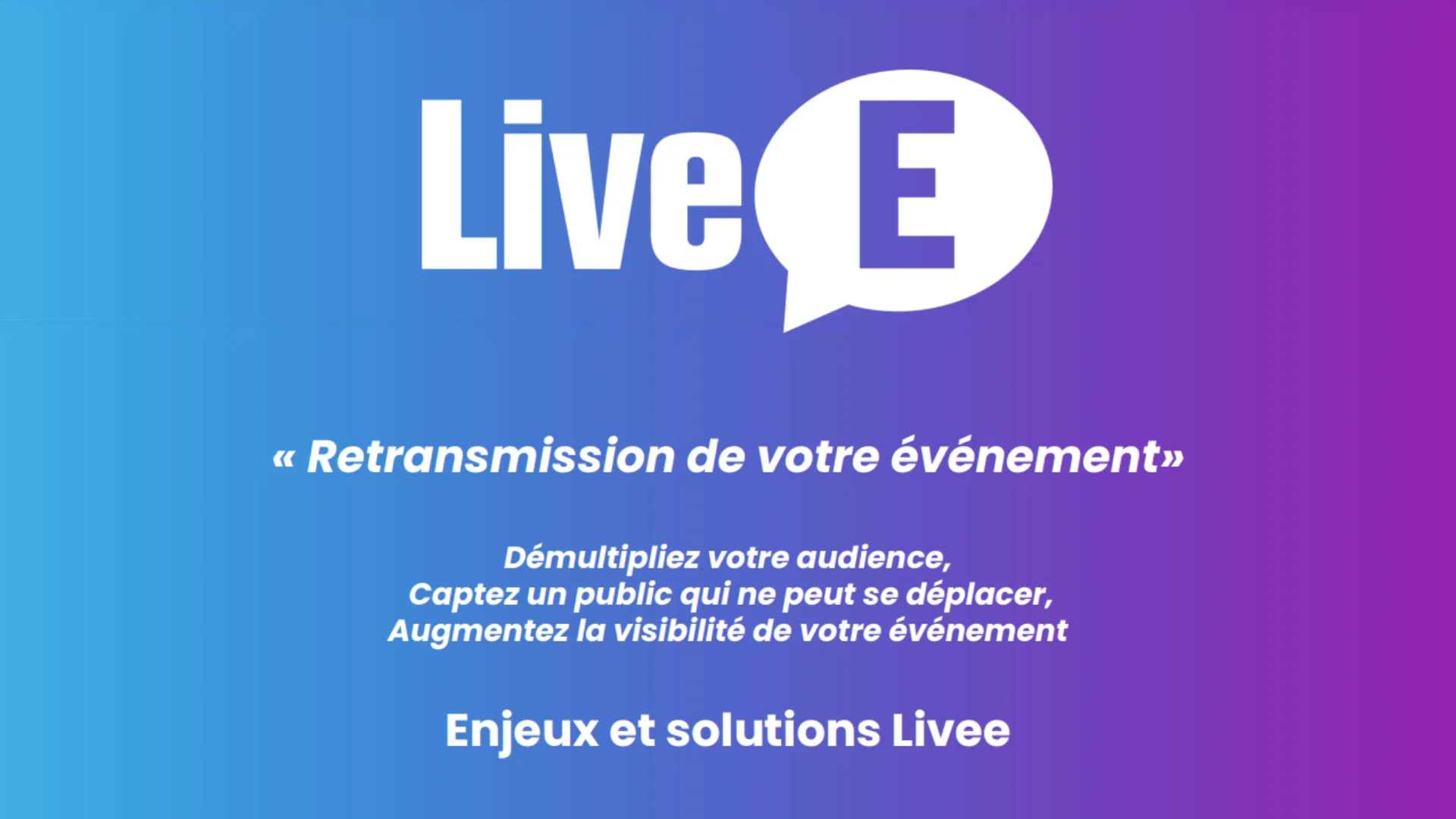Aperçu de la solution de retransmission hybride de LiveE